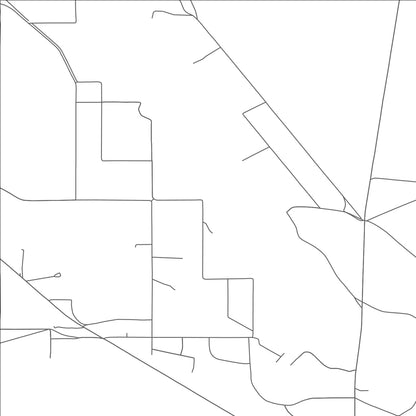 ROAD MAP OF SCHURZ, NEVADA BY MAPBAKES