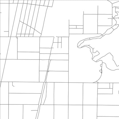 ROAD MAP OF SILVER SPRINGS, NEVADA BY MAPBAKES