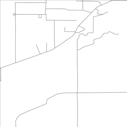 ROAD MAP OF SMITH VALLEY, NEVADA BY MAPBAKES