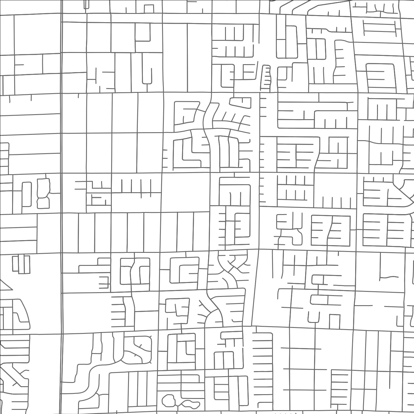 ROAD MAP OF SUNRISE MANOR, NEVADA BY MAPBAKES