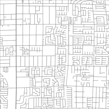 ROAD MAP OF SUNRISE MANOR, NEVADA BY MAPBAKES