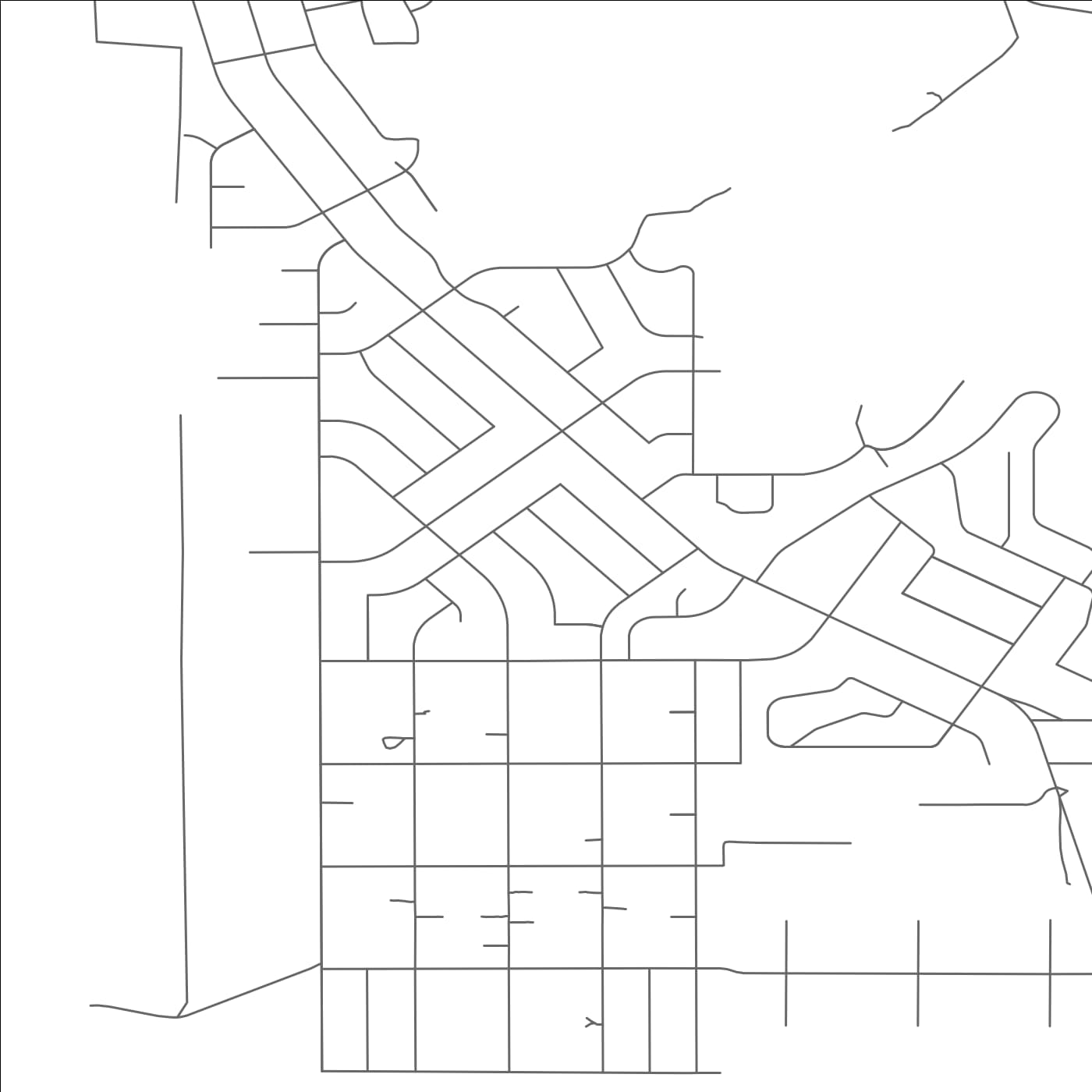 ROAD MAP OF WASHOE VALLEY, NEVADA BY MAPBAKES