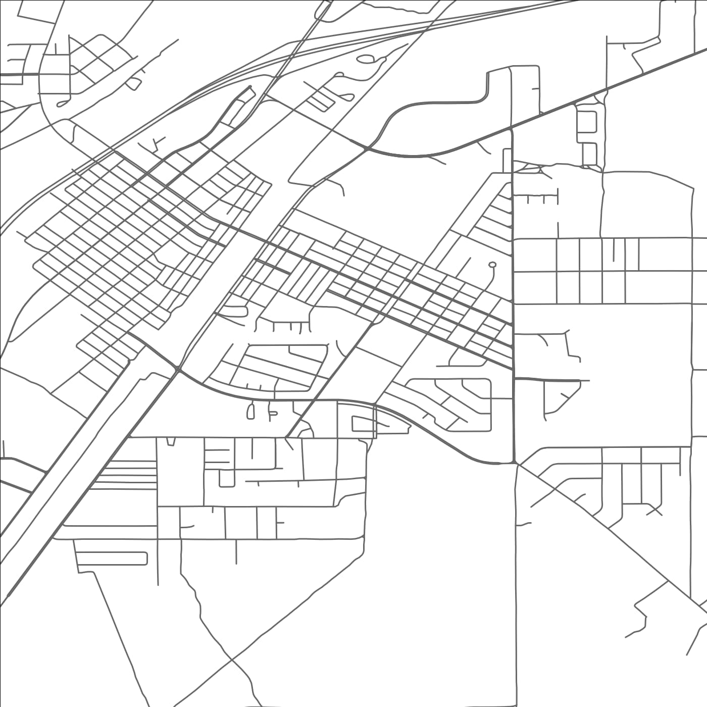 ROAD MAP OF WINNEMUCCA, NEVADA BY MAPBAKES