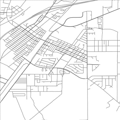 ROAD MAP OF WINNEMUCCA, NEVADA BY MAPBAKES