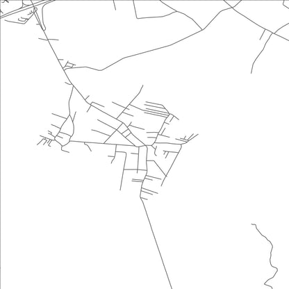 ROAD MAP OF BRVENICA, NORTH MACEDONIA BY MAPBAKES
