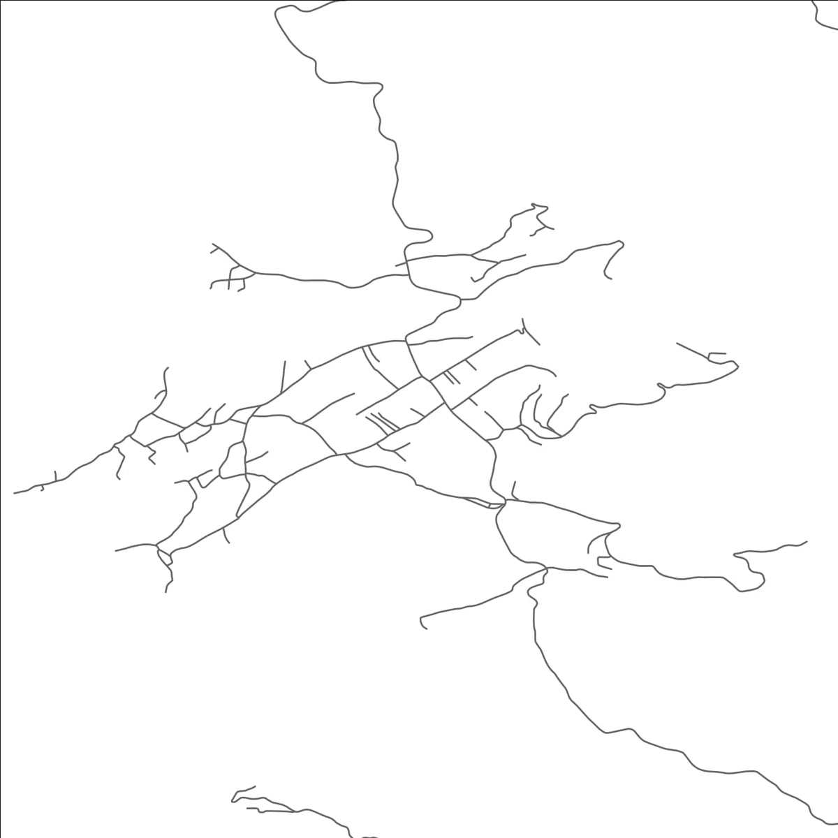 ROAD MAP OF CENTAR ZUPA, NORTH MACEDONIA BY MAPBAKES