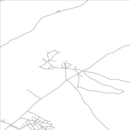 ROAD MAP OF KARBINCI, NORTH MACEDONIA BY MAPBAKES