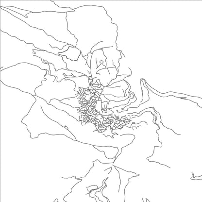 ROAD MAP OF KRUSEVO, NORTH MACEDONIA BY MAPBAKES