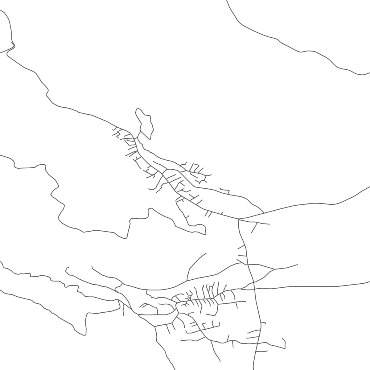 ROAD MAP OF LIPKOVO, NORTH MACEDONIA BY MAPBAKES