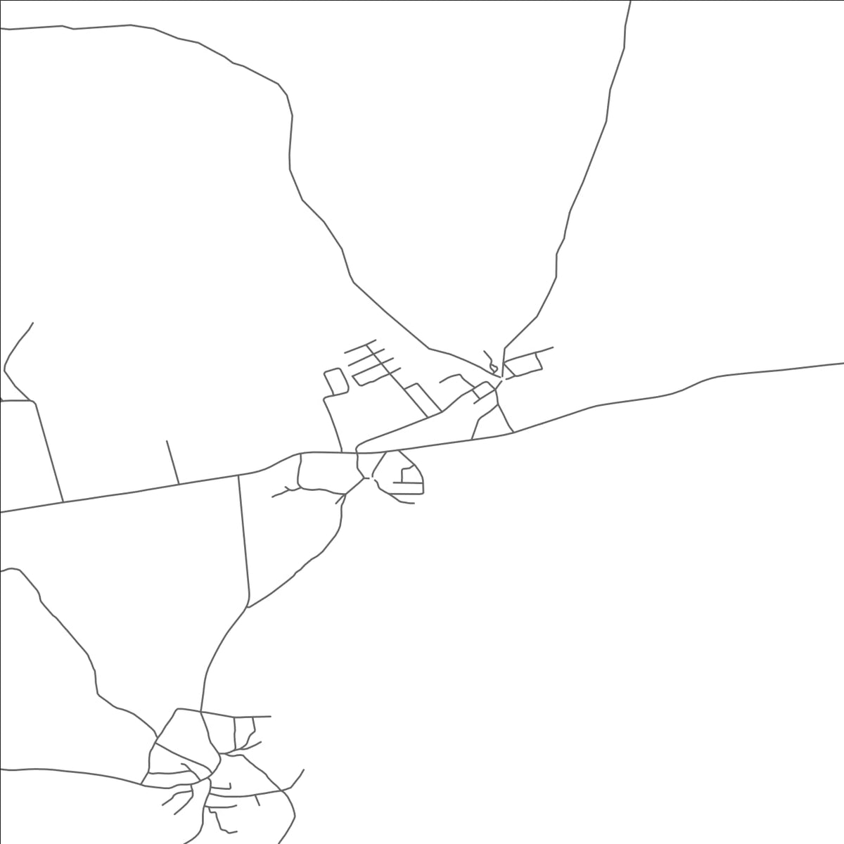 ROAD MAP OF LOZOVO, NORTH MACEDONIA BY MAPBAKES