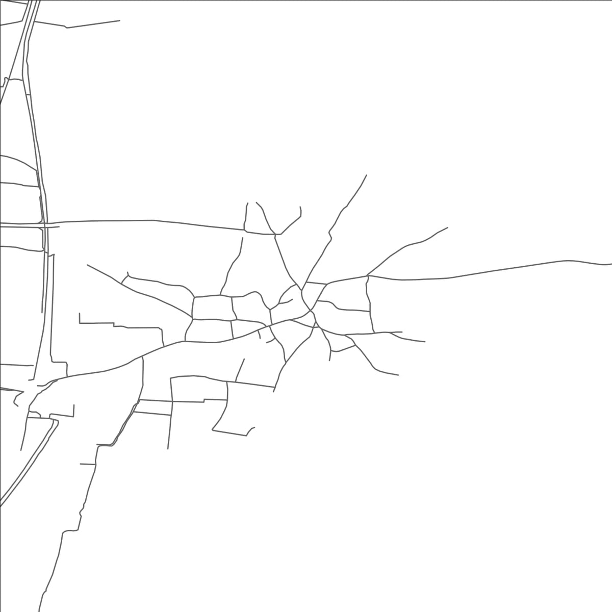 ROAD MAP OF MOGILA, NORTH MACEDONIA BY MAPBAKES