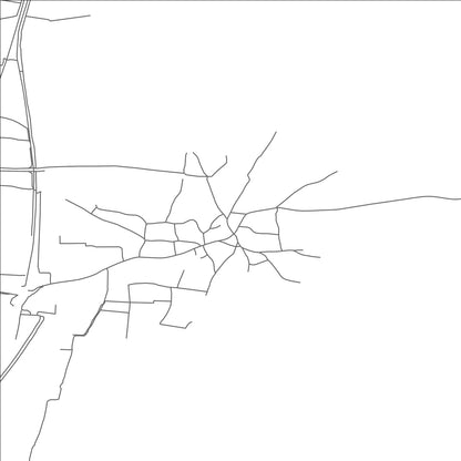 ROAD MAP OF MOGILA, NORTH MACEDONIA BY MAPBAKES