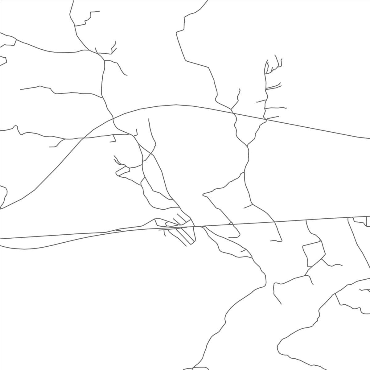 ROAD MAP OF RANKOVCE, NORTH MACEDONIA BY MAPBAKES