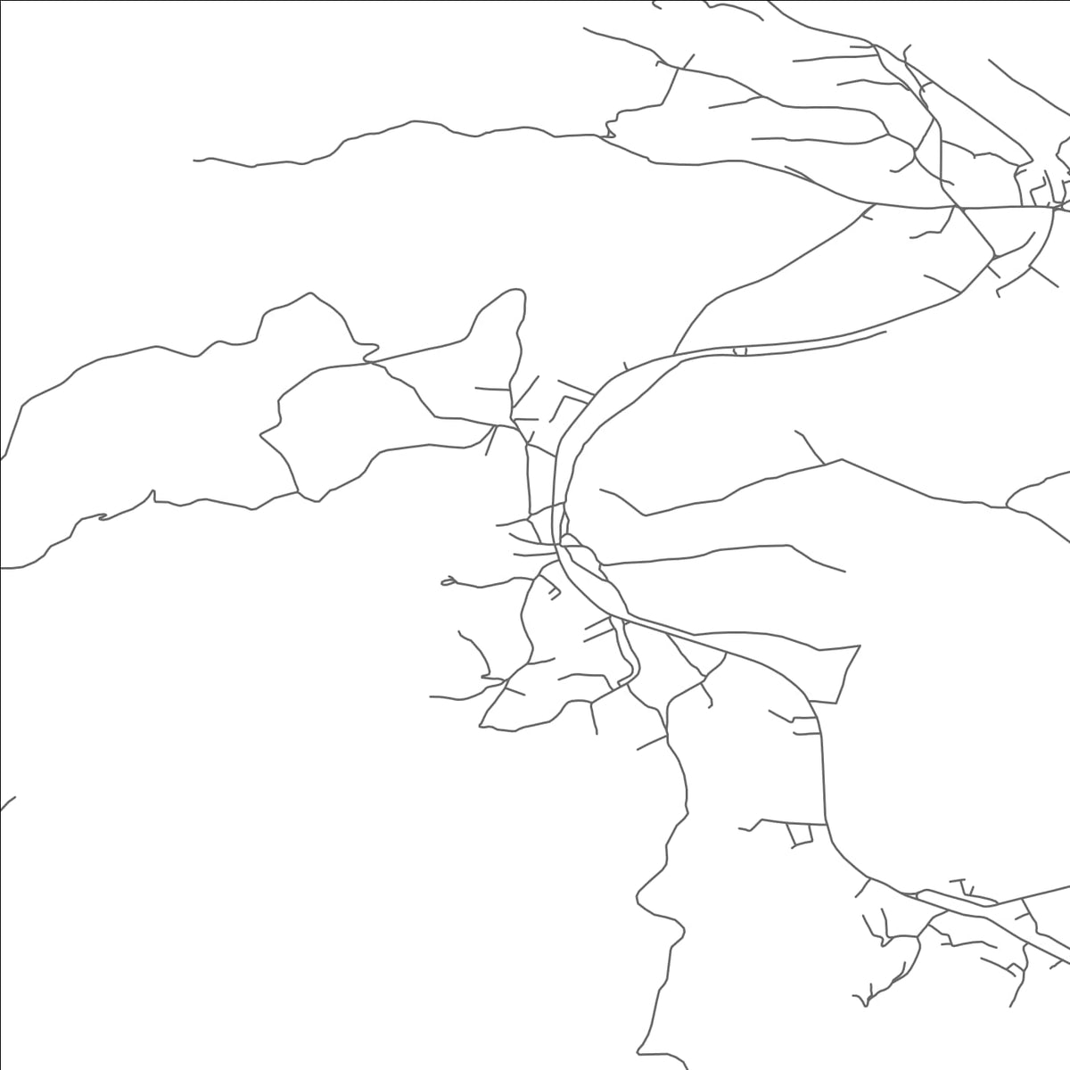 ROAD MAP OF ZELENIKOVO, NORTH MACEDONIA BY MAPBAKES