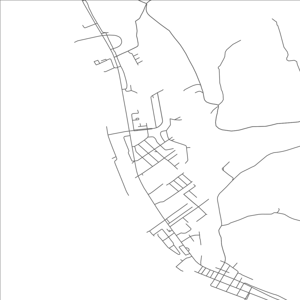 ROAD MAP OF ABERDEEN, OHIO BY MAPBAKES