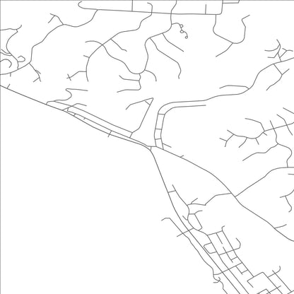 ROAD MAP OF ADDYSTON, OHIO BY MAPBAKES