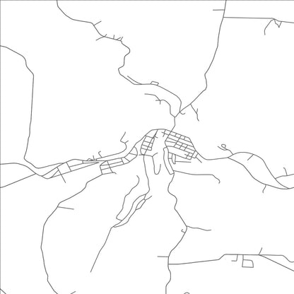 ROAD MAP OF ADENA, OHIO BY MAPBAKES