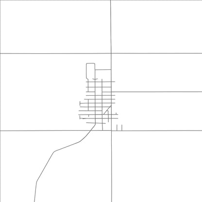 ROAD MAP OF ALGER, OHIO BY MAPBAKES