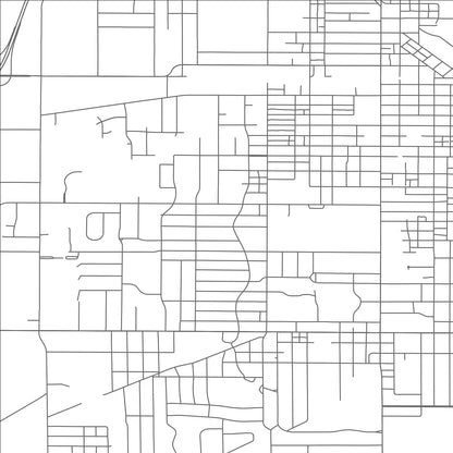ROAD MAP OF ALLIANCE, OHIO BY MAPBAKES