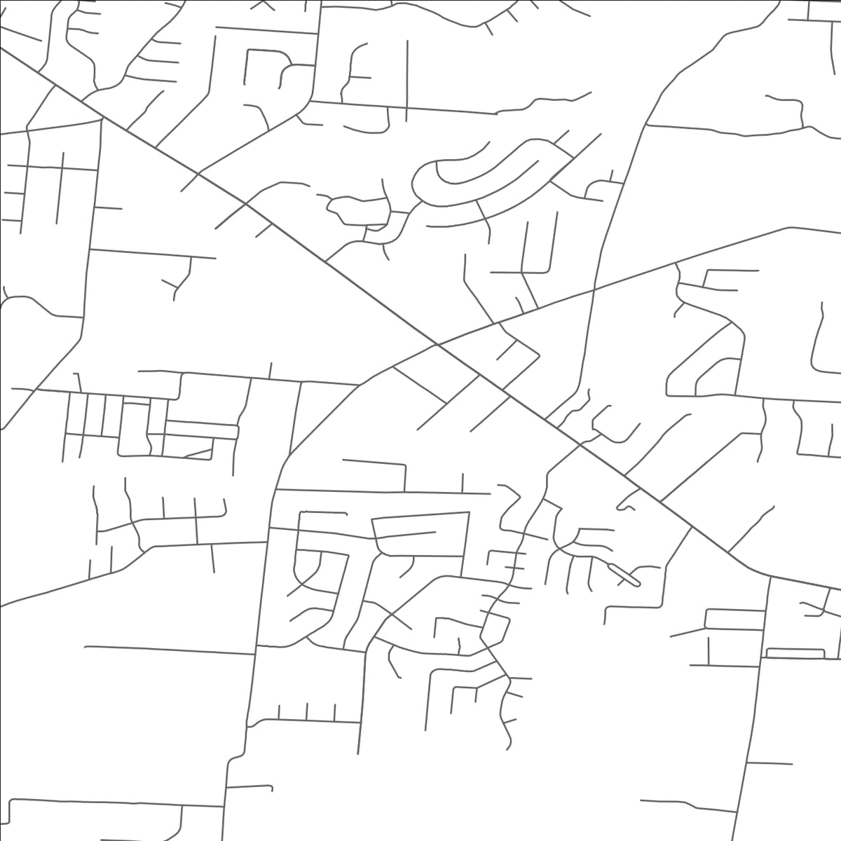 ROAD MAP OF AMELIA, OHIO BY MAPBAKES