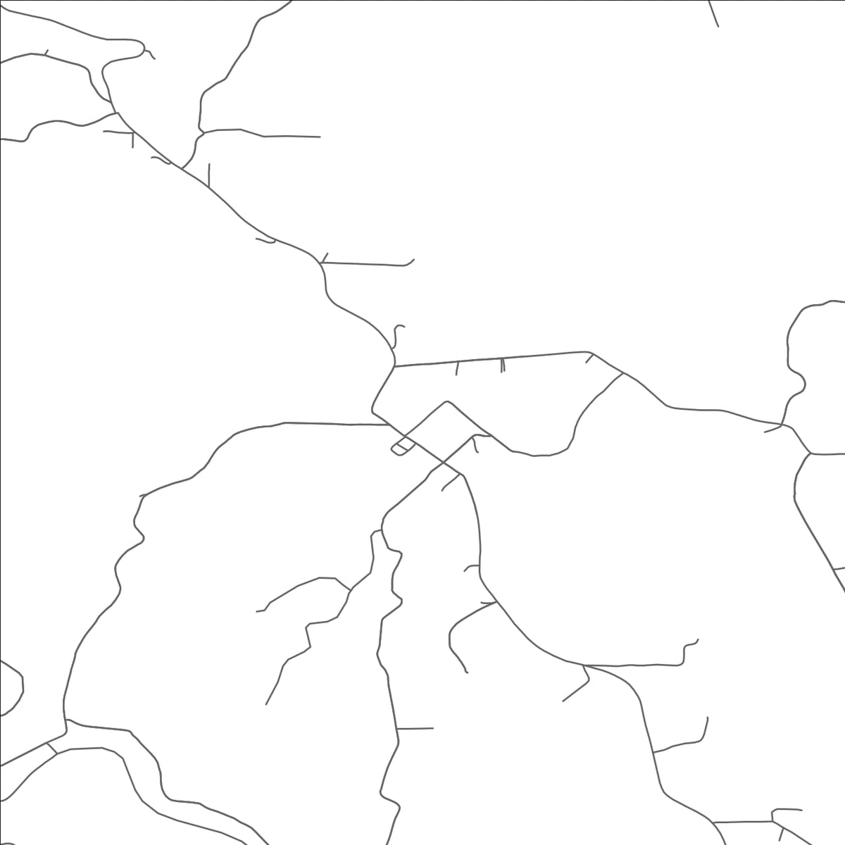 ROAD MAP OF ANTIOCH, OHIO BY MAPBAKES