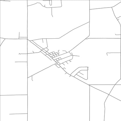 ROAD MAP OF APPLE CREEK, OHIO BY MAPBAKES