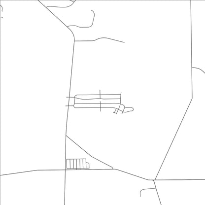 ROAD MAP OF AQUILLA, OHIO BY MAPBAKES