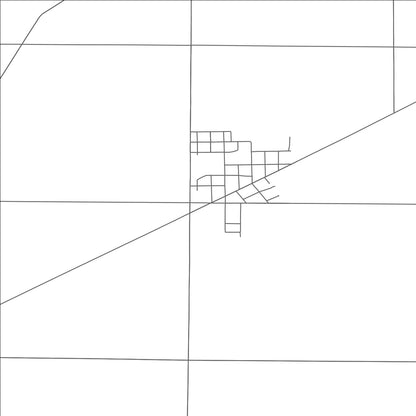 ROAD MAP OF ARCADIA, OHIO BY MAPBAKES