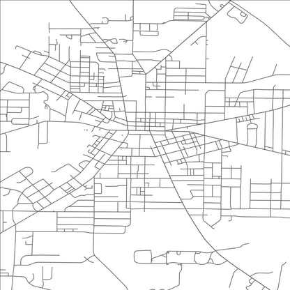 ROAD MAP OF ASHLAND, OHIO BY MAPBAKES