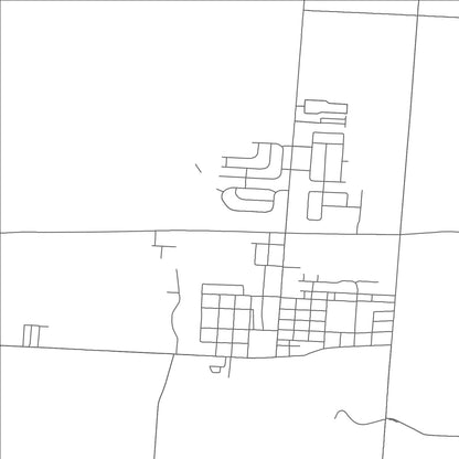 ROAD MAP OF ASHVILLE, OHIO BY MAPBAKES
