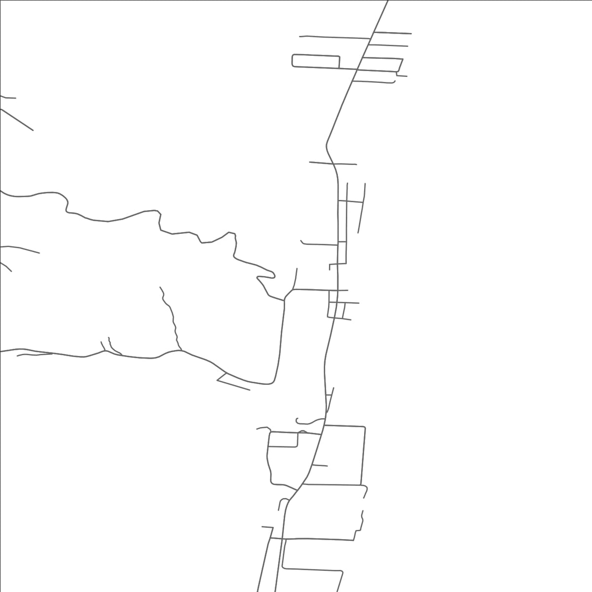 ROAD MAP OF ATHALIA, OHIO BY MAPBAKES