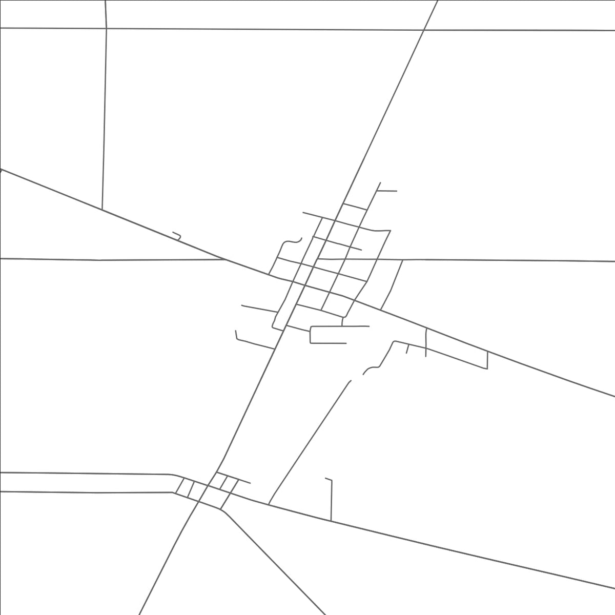 ROAD MAP OF ATTICA, OHIO BY MAPBAKES