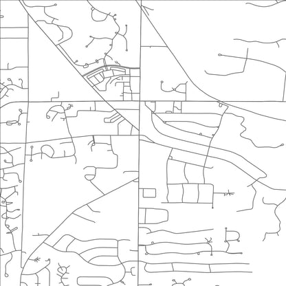 ROAD MAP OF AURORA, OHIO BY MAPBAKES