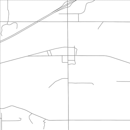 ROAD MAP OF AUSTINBURG, OHIO BY MAPBAKES