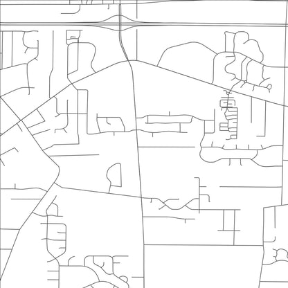 ROAD MAP OF AVON, OHIO BY MAPBAKES