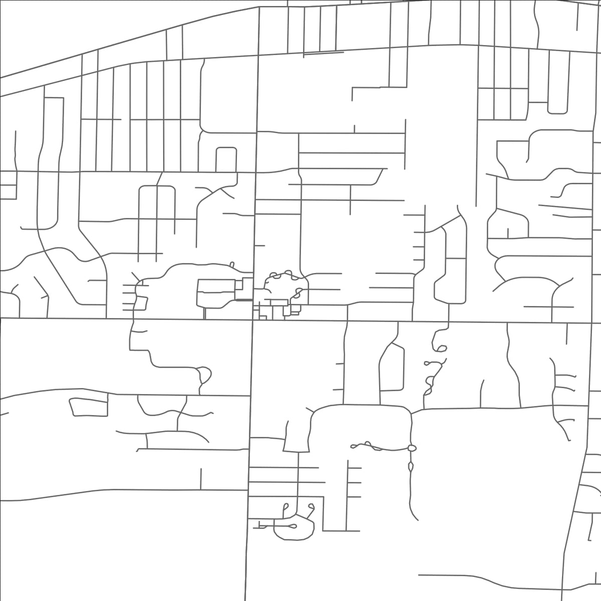 ROAD MAP OF AVON LAKE, OHIO BY MAPBAKES