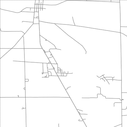 ROAD MAP OF BAILEY LAKES, OHIO BY MAPBAKES