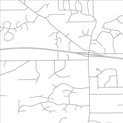 ROAD MAP OF BAINBRIDGE, OHIO BY MAPBAKES
