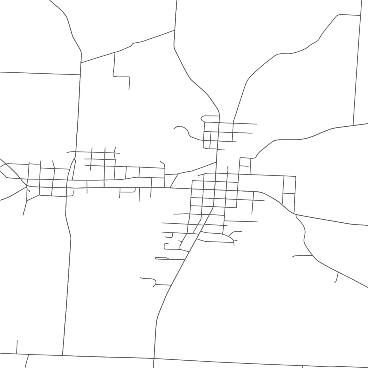 ROAD MAP OF BALTIMORE, OHIO BY MAPBAKES