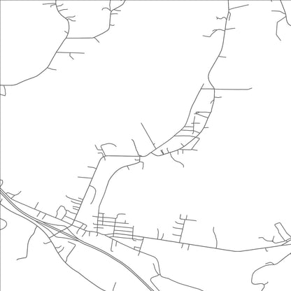 ROAD MAP OF BARNHILL, OHIO BY MAPBAKES