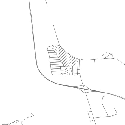 ROAD MAP OF BAY VIEW, OHIO BY MAPBAKES