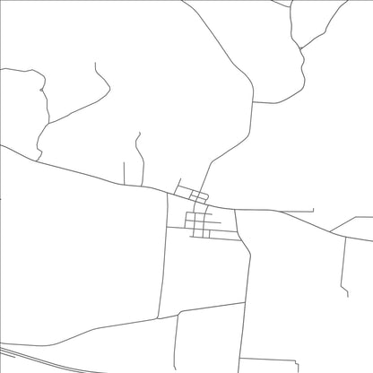 ROAD MAP OF BEAVER, OHIO BY MAPBAKES
