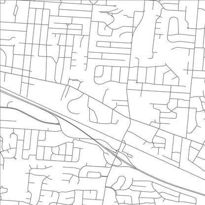 ROAD MAP OF BEAVERCREEK, OHIO BY MAPBAKES