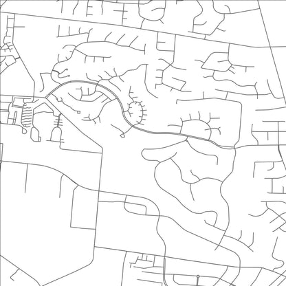 ROAD MAP OF BECKETT RIDGE, OHIO BY MAPBAKES