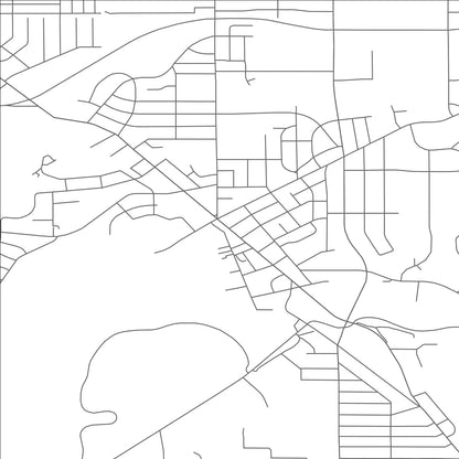 ROAD MAP OF BEDFORD, OHIO BY MAPBAKES