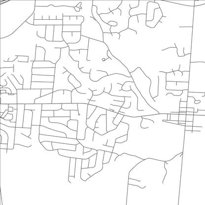 ROAD MAP OF BELLBROOK, OHIO BY MAPBAKES