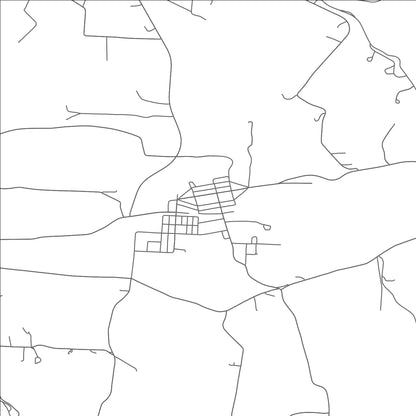 ROAD MAP OF BELMONT, OHIO BY MAPBAKES