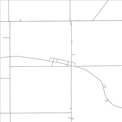 ROAD MAP OF BELMORE, OHIO BY MAPBAKES
