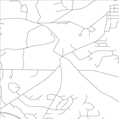 ROAD MAP OF BENTLEYVILLE, OHIO BY MAPBAKES