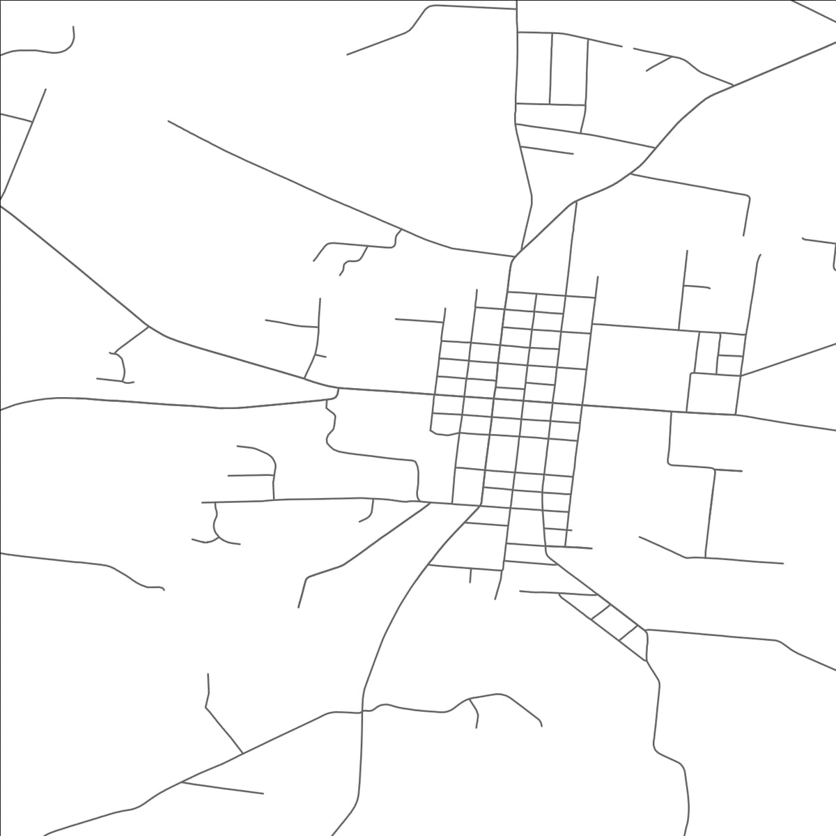 ROAD MAP OF BETHEL, OHIO BY MAPBAKES